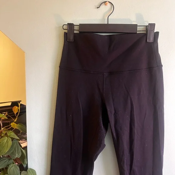 Black High-Waisted LuluLemon Leggings - Picture 3 of 5